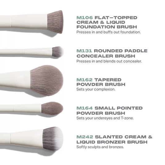 Morphe – Portrait Mode 5-Piece Face Brush Set