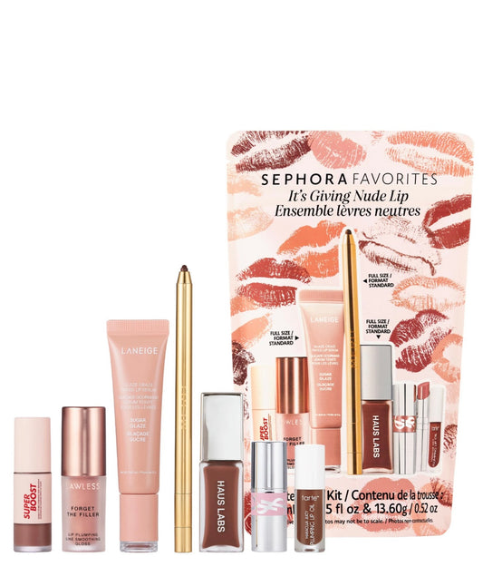 Sephora Favorites – It’s Giving Nude Lip Makeup Value Set