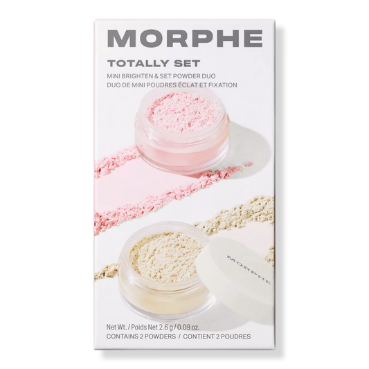 Morphe – Totally Set Mini Brighten & Set Powder Duo (PREVENTA)